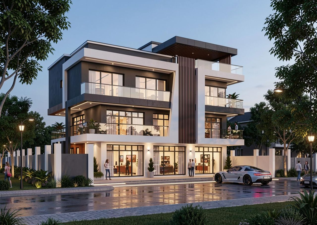 all in one commercial building