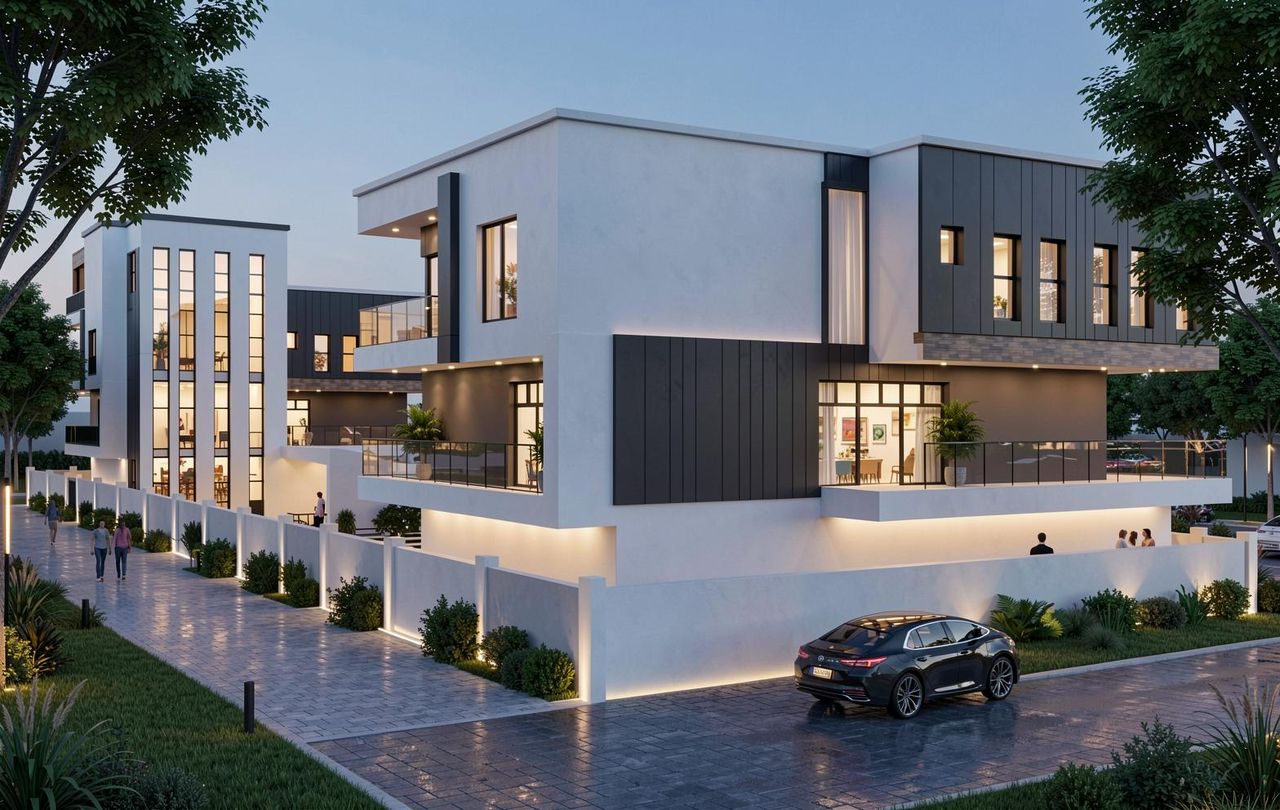 Modern apartments